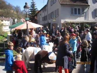 Fun4Kids Ponyreiten mit Christine in Waldenbuch - 01.04.2012 - Frühlingserwachen